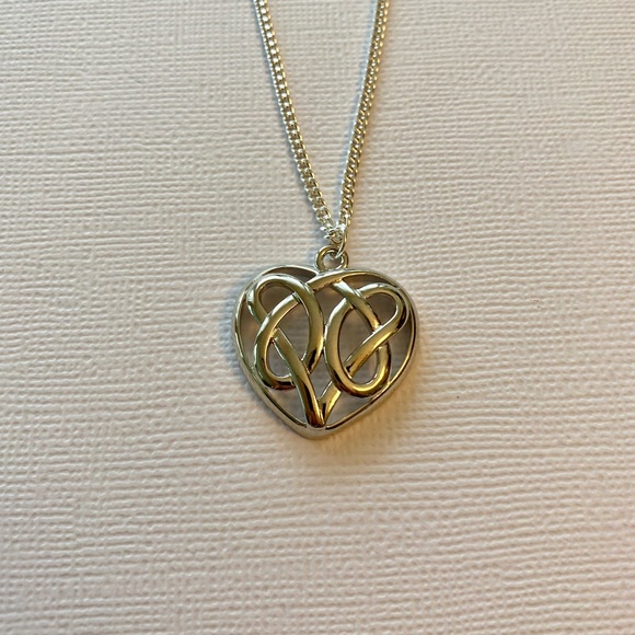 Celtic Heart Pendant Necklace - Picture 3 of 6